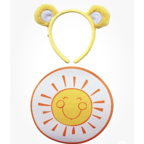 Care Bears Other - Care Bears Funshine Bear Ears and Sunshine Patch Kit